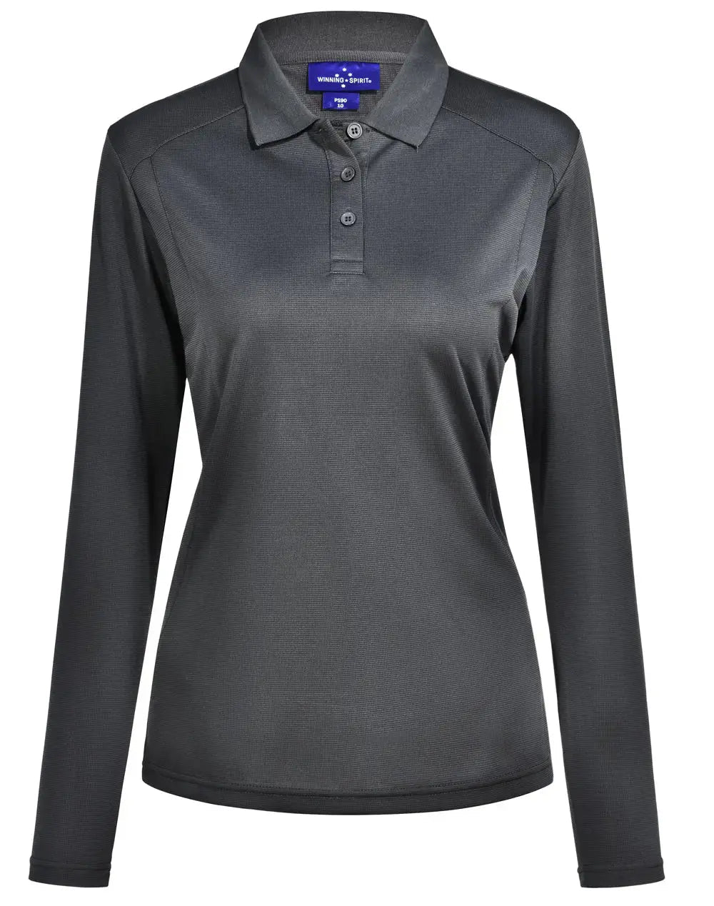Ladies Bamboo Charcoal Eco Fabric Long Sleeve Polo PS90 - City Workwear